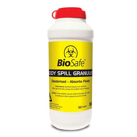 super absorbent granules  bottle absorbent powders biosafe absorbents biohazard