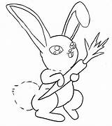 Colornimbus Bunny sketch template