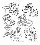 Coloring Mlp Gamesmylittlepony sketch template