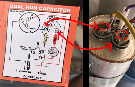 start run capacitor wiring diagram wiring diagram  schematic role