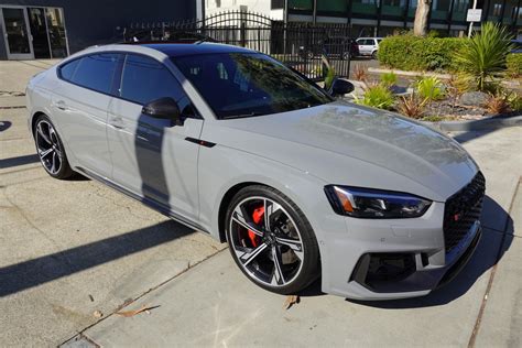 audi rs sportback nardo gray full stek dynoshield paint protection film cquartz finest