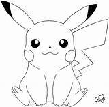 Pikachu Sketch Pokemon Drawings Deviantart sketch template