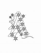 Christmas Coloring Alphabet Pages Popular sketch template