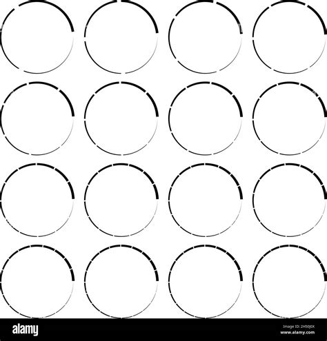 segmented divided circles
