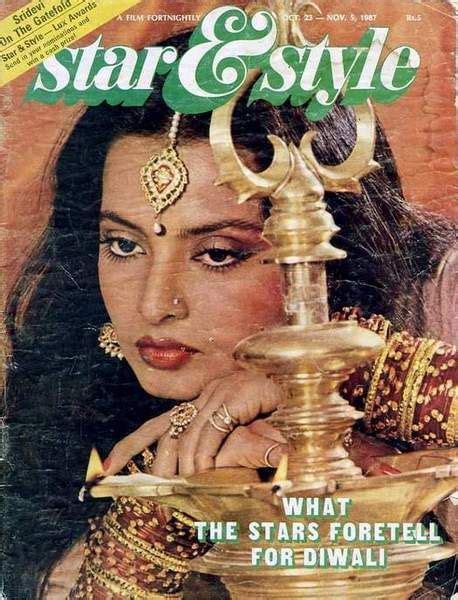 vintage various magazine covers of rekha part2 bollywood star fashion picture collection