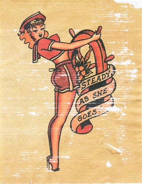 sailor jerry pin up girl tattoos tatto pictures