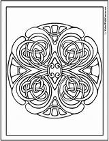 Celtic Coloring Pages Swirls Designs Irish Swirl Template Scottish Printable Colorwithfuzzy Color Print Geometric Sheets Getcolorings sketch template