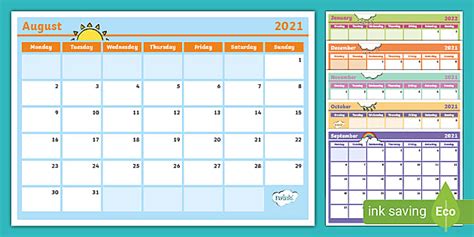 academic year calendar teacher