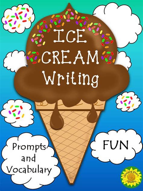 growing smart readers ice cream writing