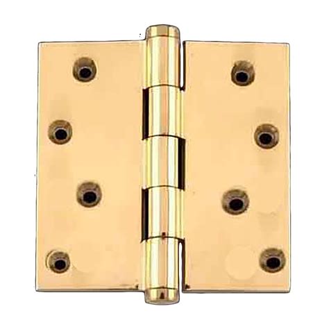 solid brass door  cabinet hinge coin tip