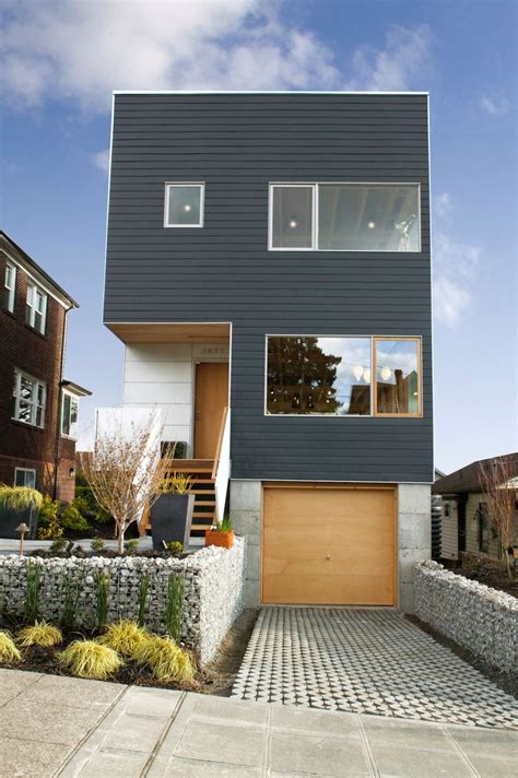 narrow house images  pinterest narrow house small homes  architects