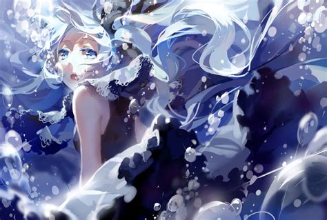 deep sea girl hatsune miku anime vocaloid