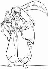 Inuyasha Coloring Pages Draw Step Kagome Drawing Anime Astonishing Getcolorings Categories Printable sketch template