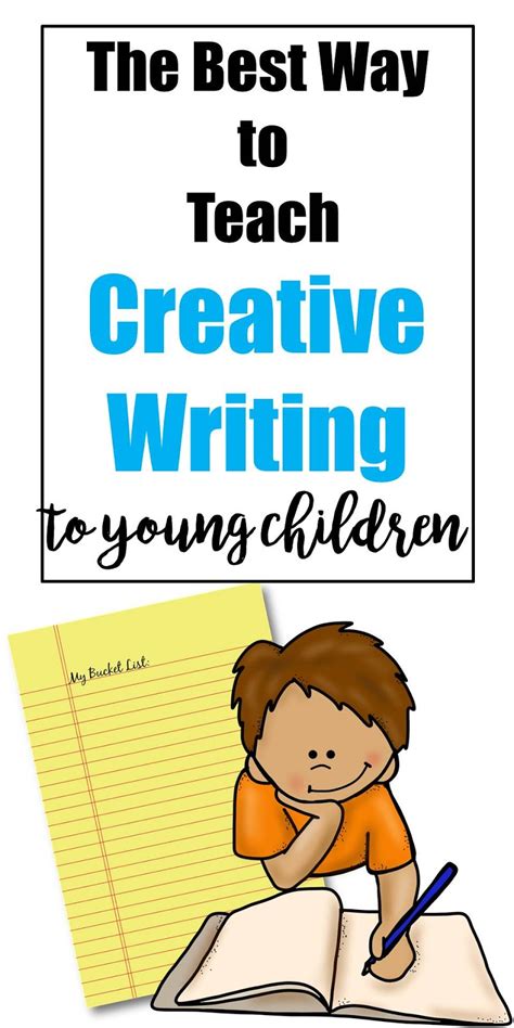 teachers idea   teach creative writing  young children