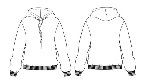 sew  hoodie  shapes  fabric