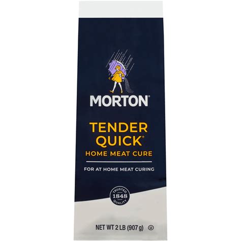 morton tender quick home meat cure  meat  poultry  lb bag