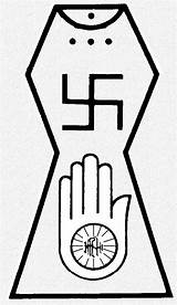 Jain Jainism Jainworld Symbole Símbolo Trilok Ttc Juniors Memrise Swastika Lok Congregation sketch template