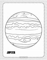 Jupiter Coloring Pages Planet Whatsapp Tweet Email sketch template