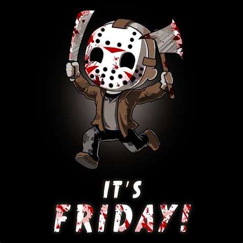 its friday t shirt mens s movie that make us do number two jason voorhees funny