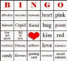 valentines crossword