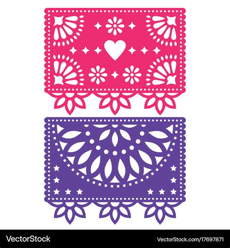 easy papel picado template printable templates