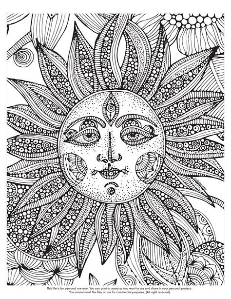 adult coloring pages intricate