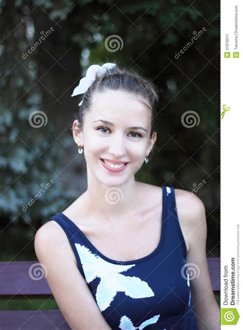 Girl Stock Image Image Of Vertical Bust Waist Smiles 31970511