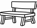 Bench Clipart Easy Webstockreview Clip sketch template