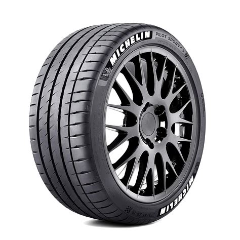 wheels tires  zr  michelin pilot sport   performance radial raised white letter tire