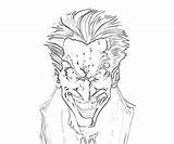 Joker sketch template