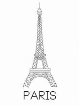 Eiffeltoren Tower Dibujos Kleurplaat Tekening Parijs Ausdrucken París Pequenos Tekenen Parigi Downloaden Uitprinten Dessins Kiezen Disegni Colorare Ouvrir sketch template
