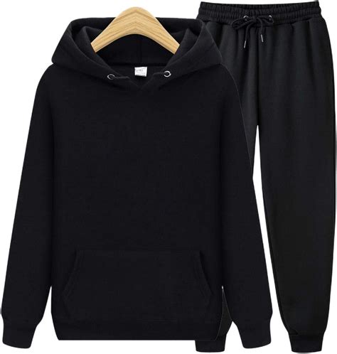 alicesks men sets hoodiespants autumn winter hooded sweatshirt sweatpants fashion slim fit set