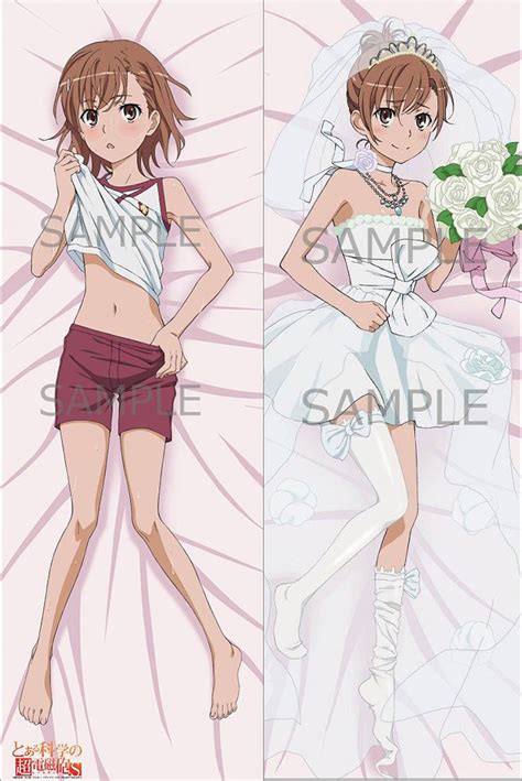 take misaka or saten s hand in marriage with these new hug pillows