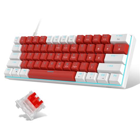 buy magegee  mechanical keyboard  red switches  sea blue