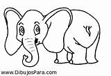 Elefante Elefantes Tierno Disegni Elefanti Elephants Elefanten Colorat Imagui Tiernos Colorare Imagini Foami Planse Mwb Dibujar Chachipedia Bambini Ahiva Colorir sketch template