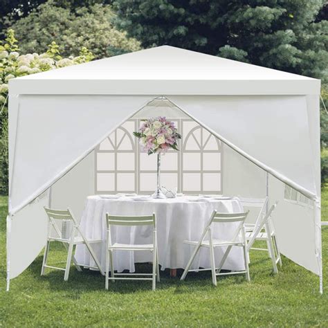 zimtown  canopy tent  removable sidewalls wedding party  windows walmartcom