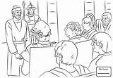 Sunday Missionary Barnabas Agrippa Festus Trials Supercoloring sketch template