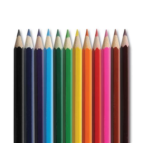 assorted colouring pencils pack   eastpoint