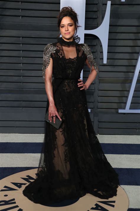 Michelle Rodriguez 2018 Vanity Fair Oscar Party In