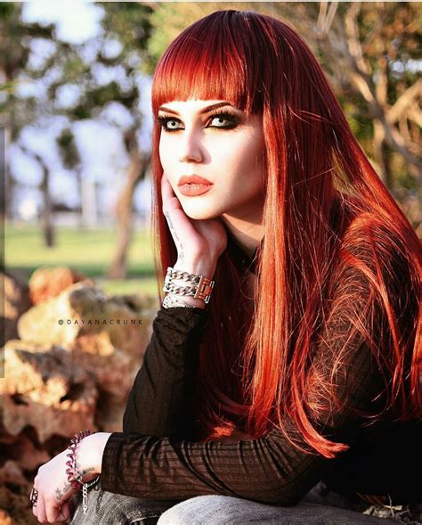 2017،،5،،9 Goth Beauty Red Haired Beauty Gothic Beauty