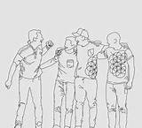 Coldplay sketch template