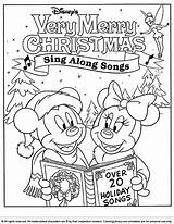 Christmas Disney Coloring Pages Book Coloringlibrary 1920 sketch template