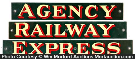 antique advertising railway express agency signs antique advertising