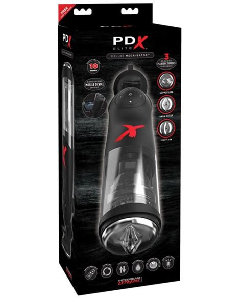 Pdx Elite Deluxe Mega Bator Thrusting Masturbator