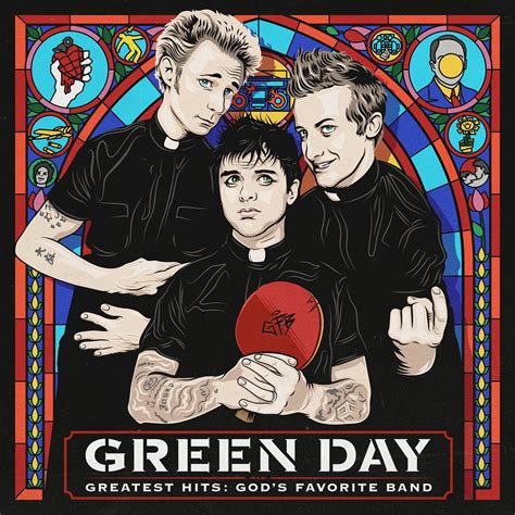 gods favorite band album cover green day photo  fanpop