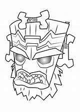 Bandicoot Uka Drawingtutorials101 Cortex Coco sketch template