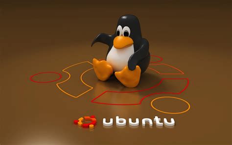 ubuntu linux penguin hd wallpaper linux android theme logo wallpaper hd