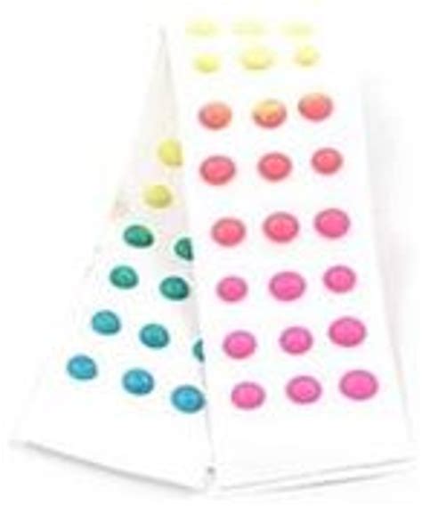 candy dots  paper  strips
