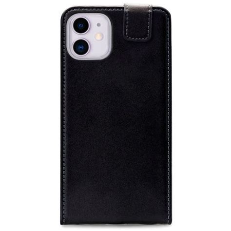 mobilize classic gelly flip case black apple iphone  belsimpel