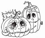 Stamp Cling Pals Punkin sketch template